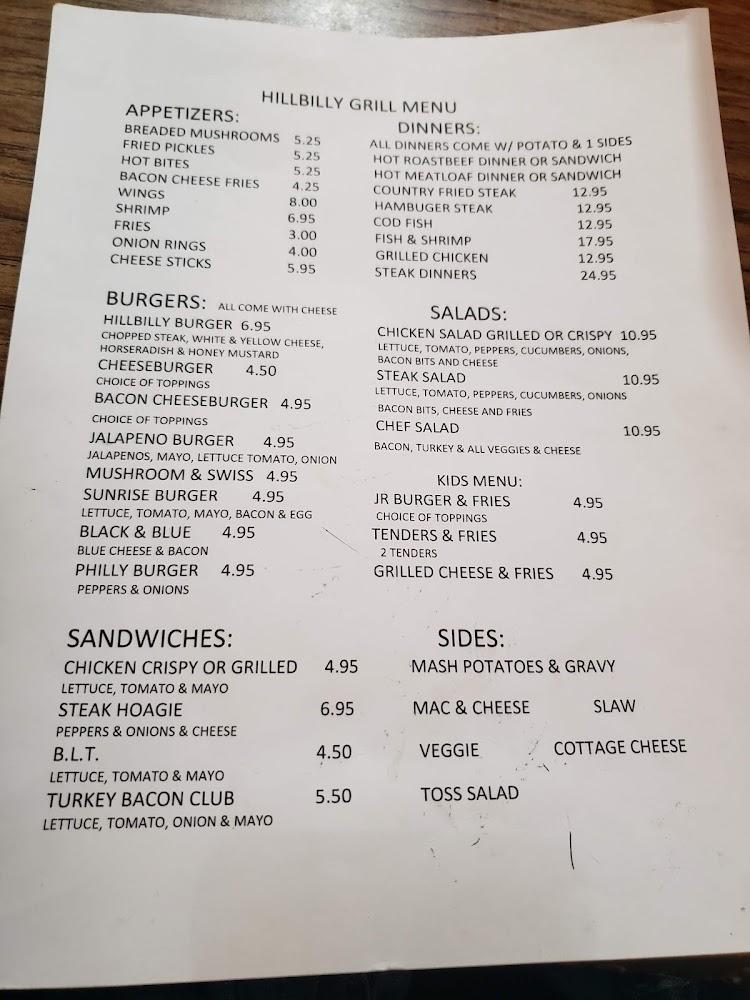 Hillbilly Grill Hot Bites